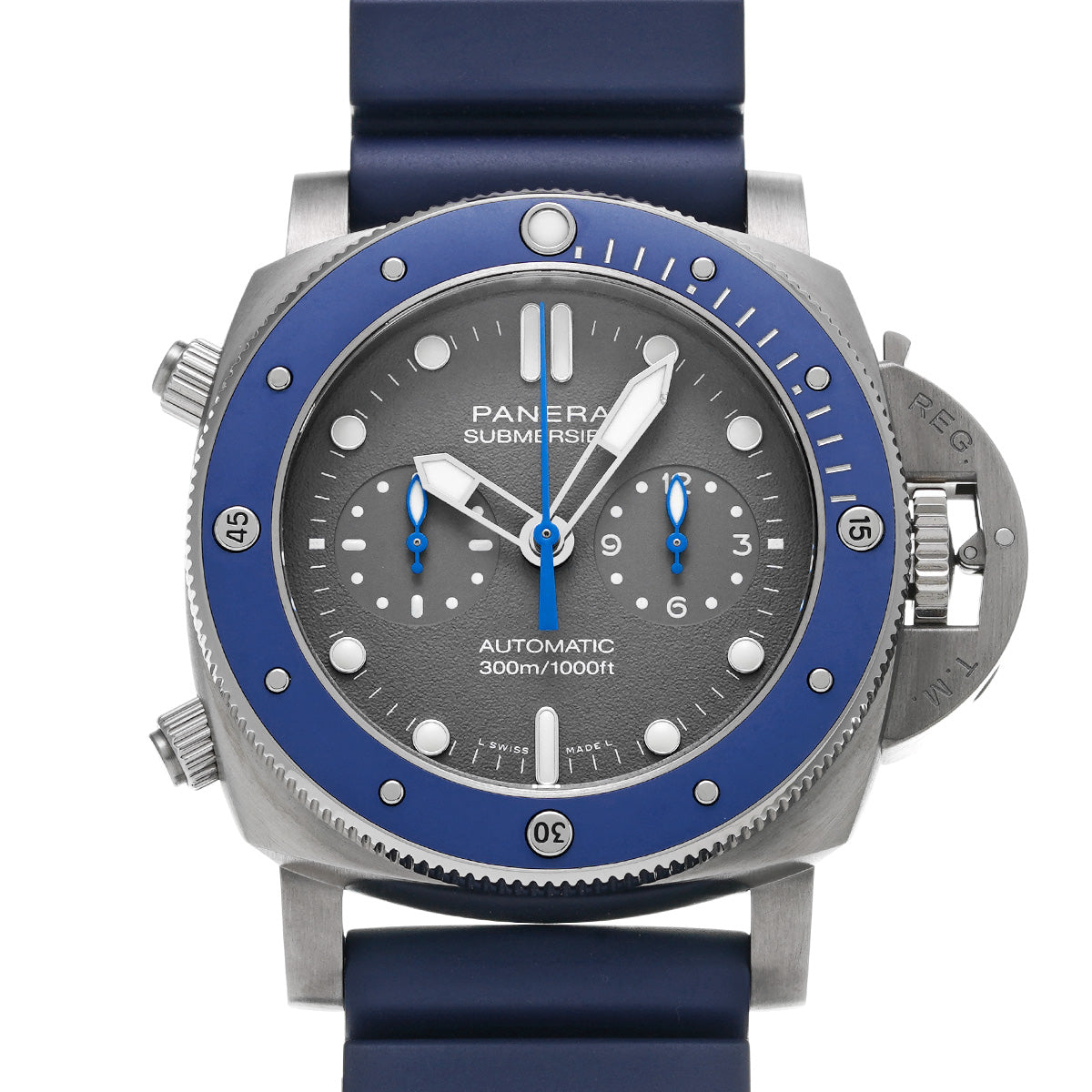 Submersible Guillaume Nelly PAM00982 V (manufactured in 2019) Gray PANERAI Men's [Pre-Owned].