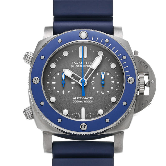 Submersible Guillaume Nelly PAM00982 V (manufactured in 2019) Gray PANERAI Men's [Pre-Owned].