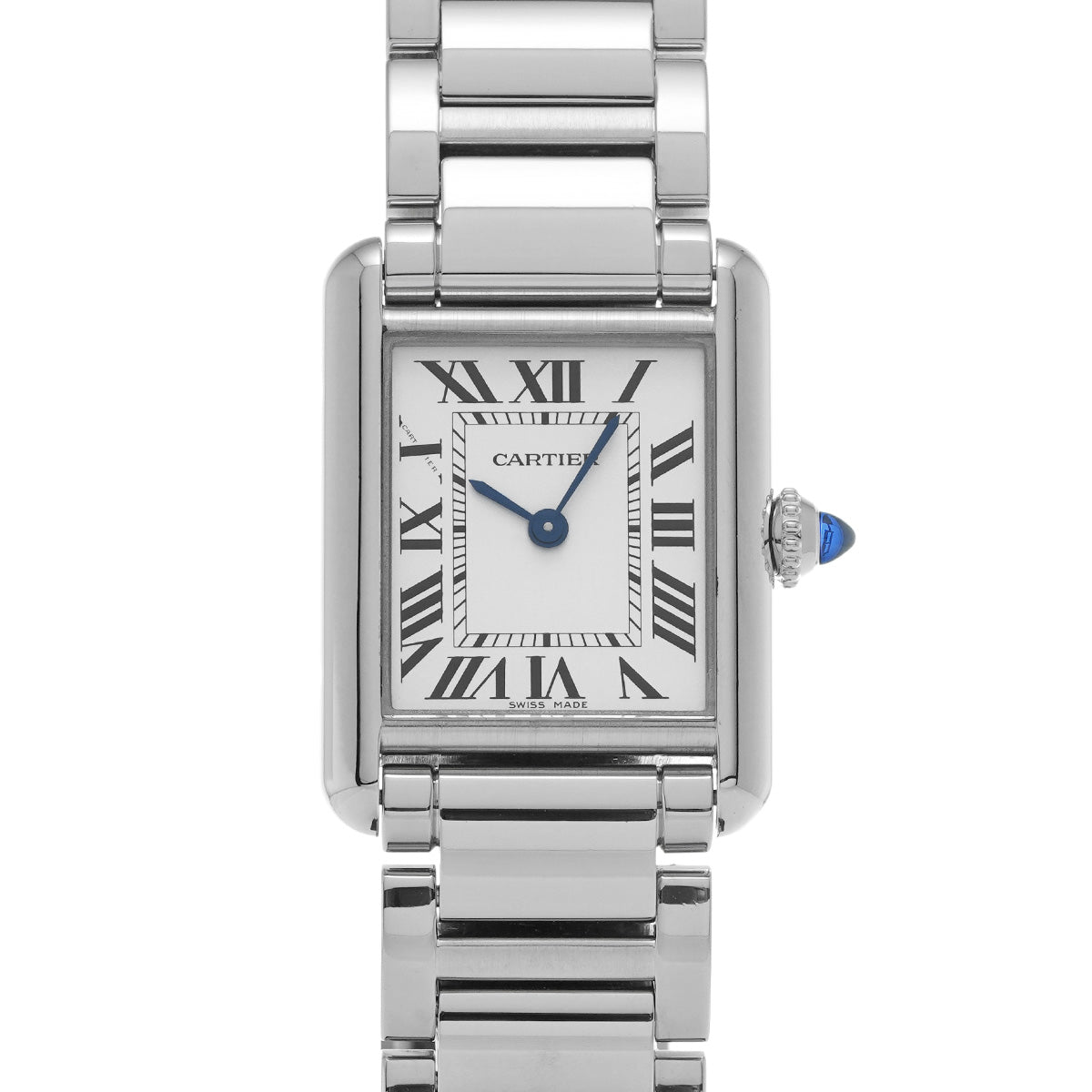 Tank Must SM WSTA0051 Silver CARTIER Ladies [Pre-owned]