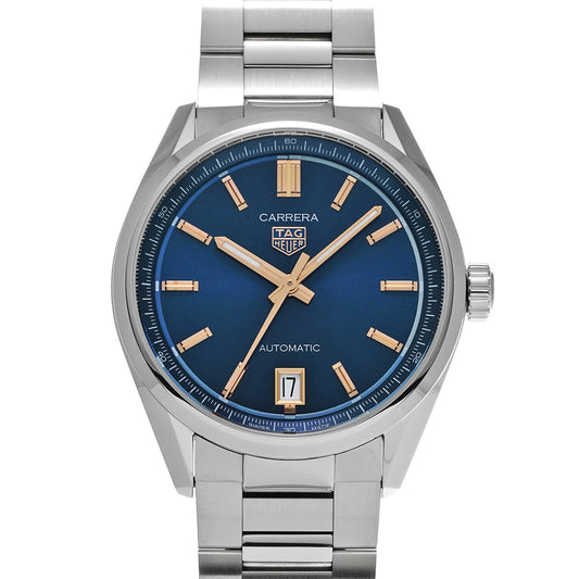 CARRERA DATE Calibre 7 WBN2311.BA0001 Blue TAG HEUER Men's [Pre-Owned].