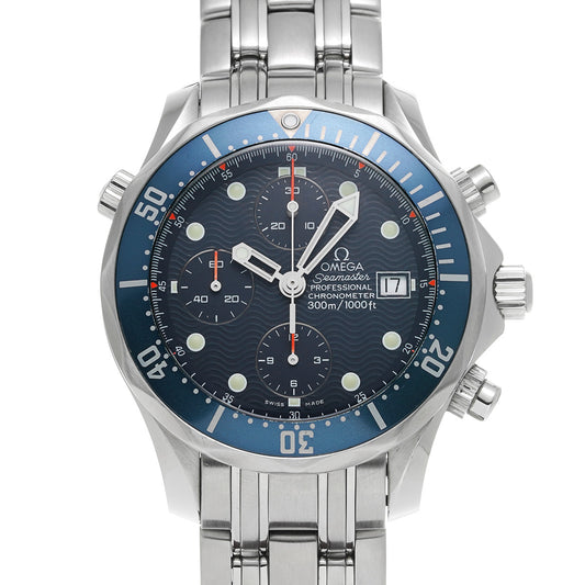 Seamaster Professional 300 Chronograph 2599.80 Blue OMEGA Men's [Pre-Owned].