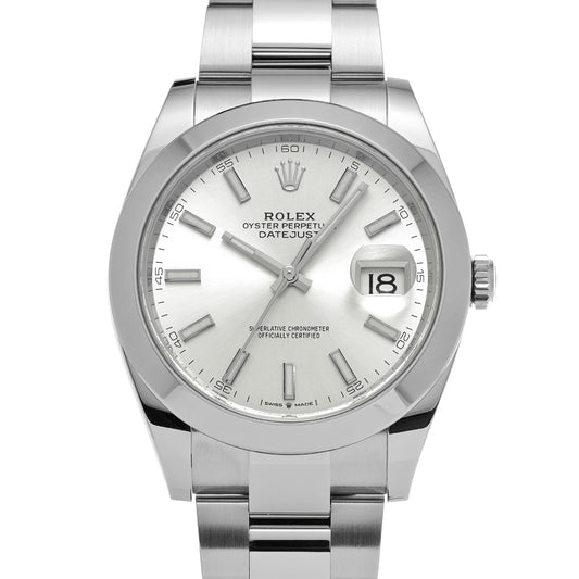 Datejust 41 126300 Random Serial Silver ROLEX Men's [New].