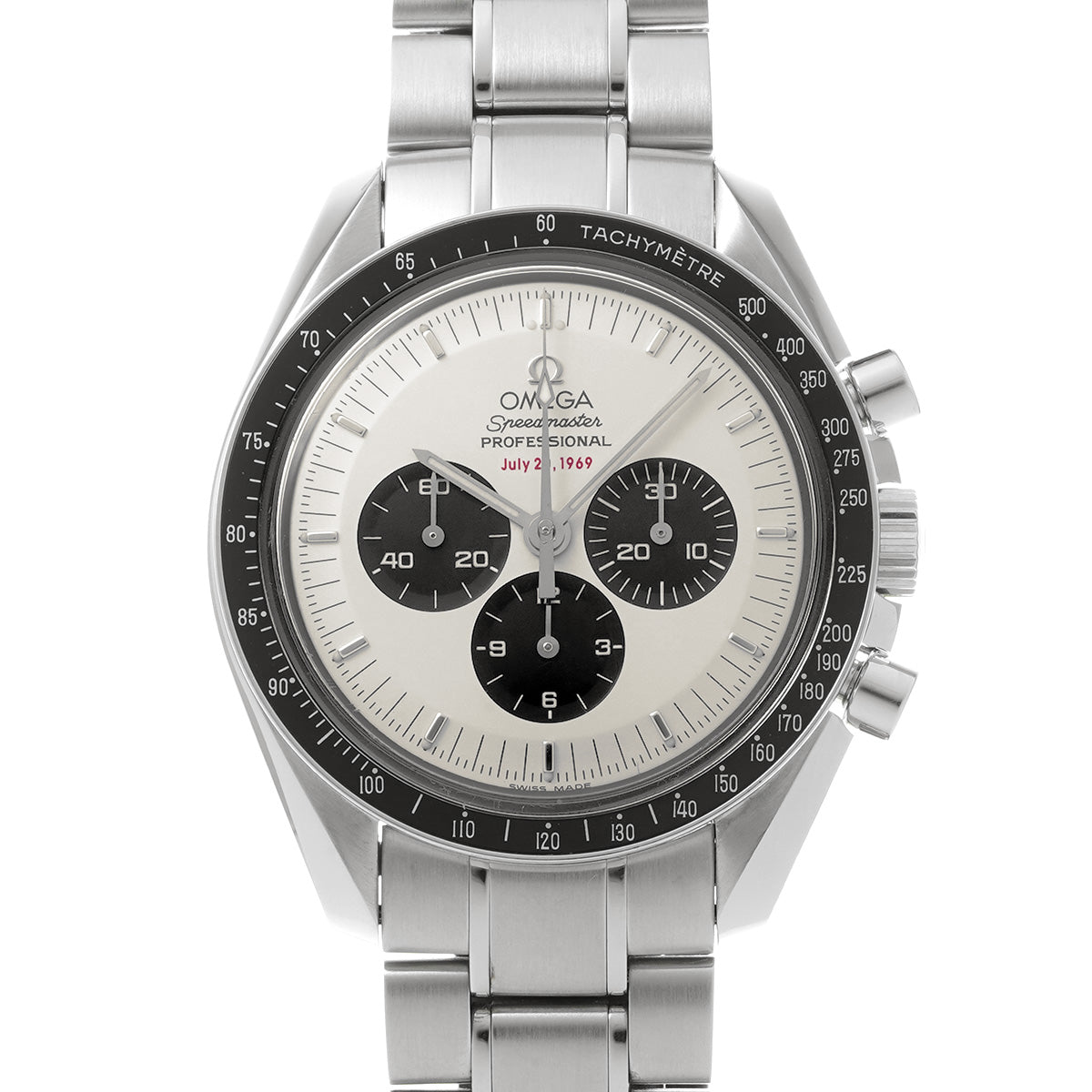 Speedmaster Professional Moon Watch Apollo 11 35th 3569.31 White/Black OMEGA Men's [Pre-Owned].