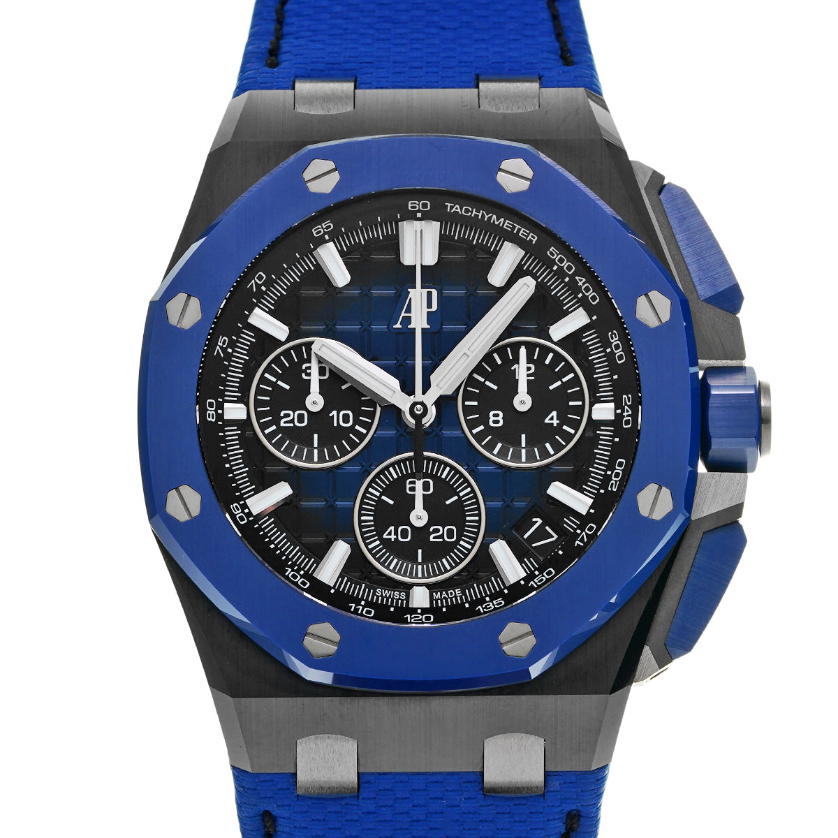 Royal Oak Offshore Chronograph 26420CE.OO.A043VE.01 Blue/Black AUDEMARS PIGUET Mens [Pre-Owned]