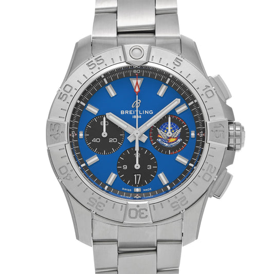 Avenger B01 Chronograph 44 Japan Limited Edition AB01471A1C1A1 Blue BREITLING Men's [Pre-Owned].