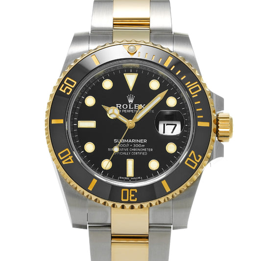 Submariner Date 116613LN Random Serial Black ROLEX Men's [Pre-Owned].