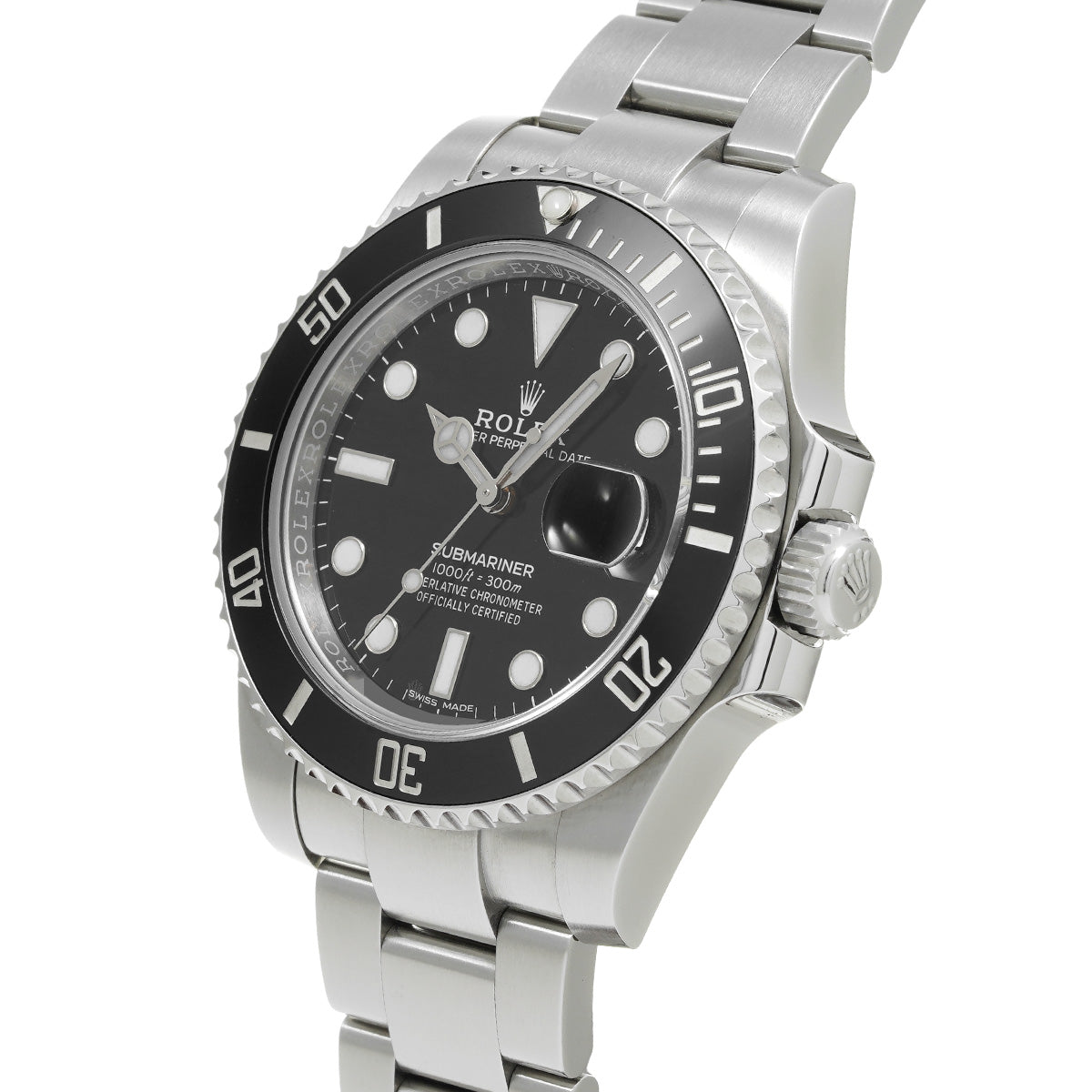 Submariner Date 116610LN Random Serial Black ROLEX Men's [Pre-Owned].