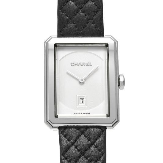 Boyfriend H6954 White CHANEL Ladies [Pre-owned].