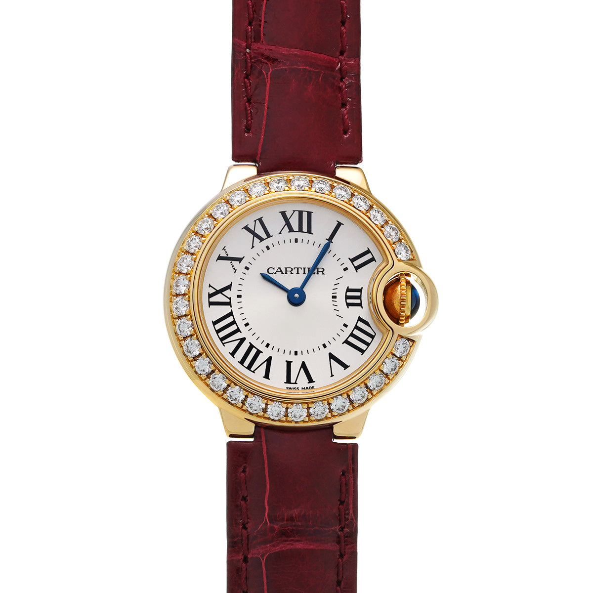Ballon Bleu de Cartier 28mm WE900151 Silver CARTIER Unisex [Pre-Owned].