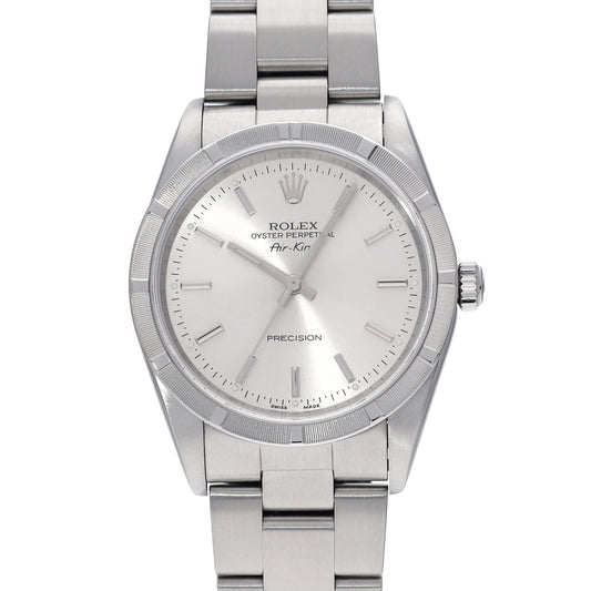 Air-King 14010M F No. (manufactured around 2003) Silver ROLEX Men's [Pre-Owned].