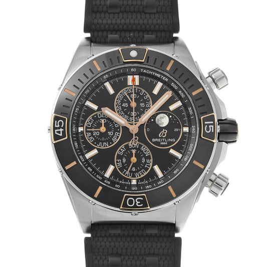 Super Chronomat 44 Four Years Calendar I19320251B1S1 Black BREITLING Men's [Pre-Owned].
