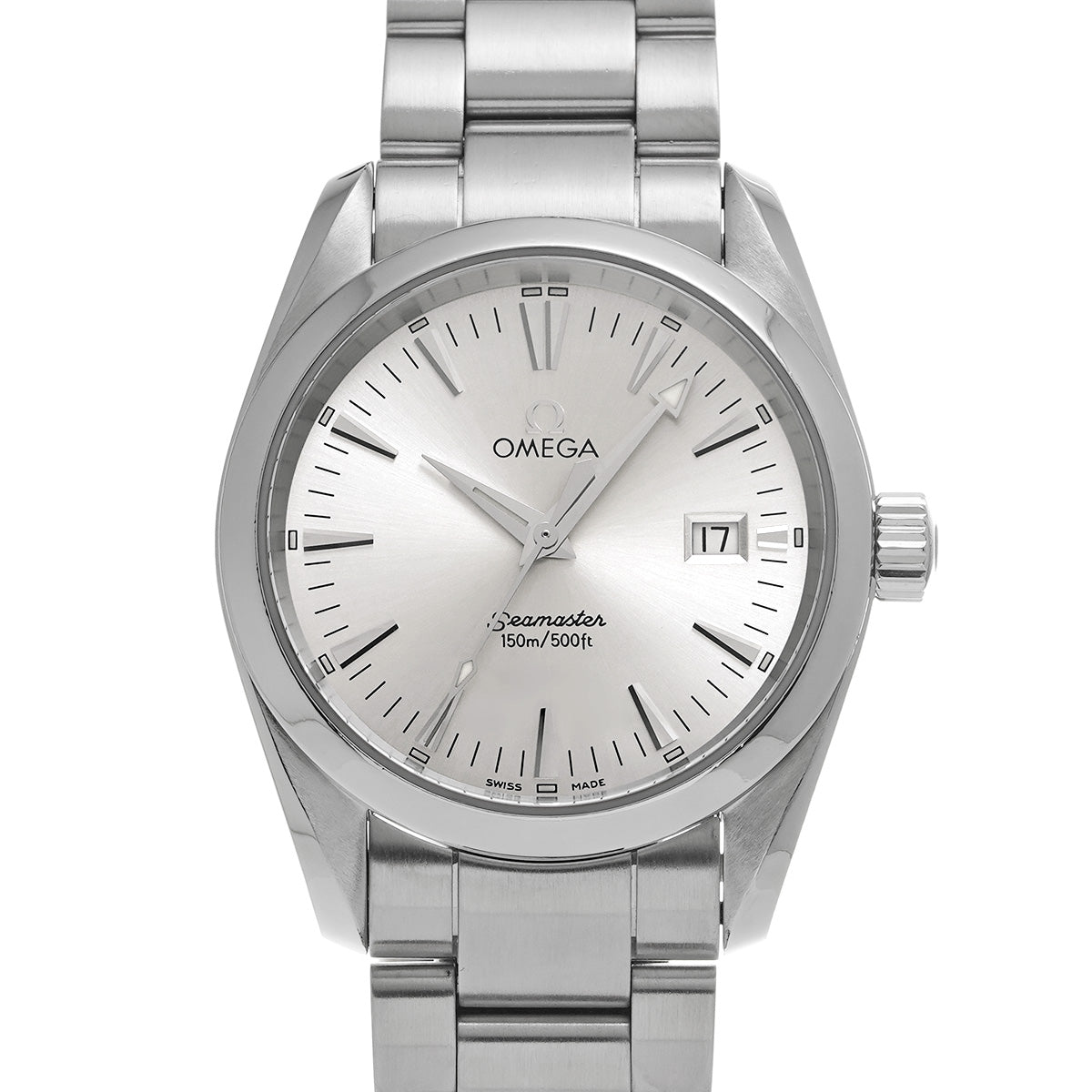 Seamaster Aqua Terra Quartz 2518.30 Silver OMEGA Men's [Pre-Owned].