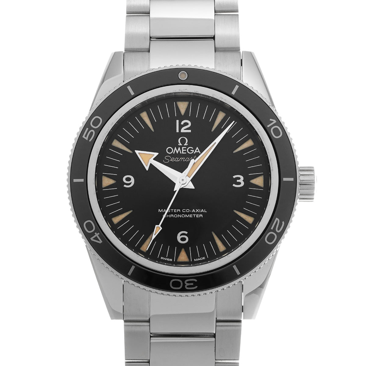 Seamaster 300 Master Co-Axial 233.30.41.21.01.001 Black OMEGA Men's [pre-owned].