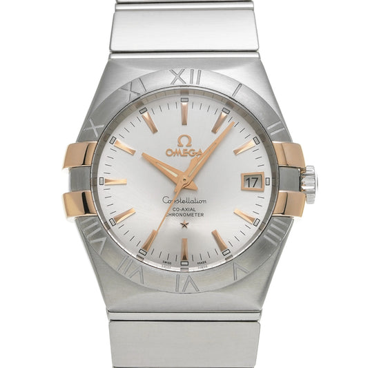 Constellation Co-Axial Chronometer 123.20.35.20.02.003 Silver OMEGA Men's [Pre-Owned].
