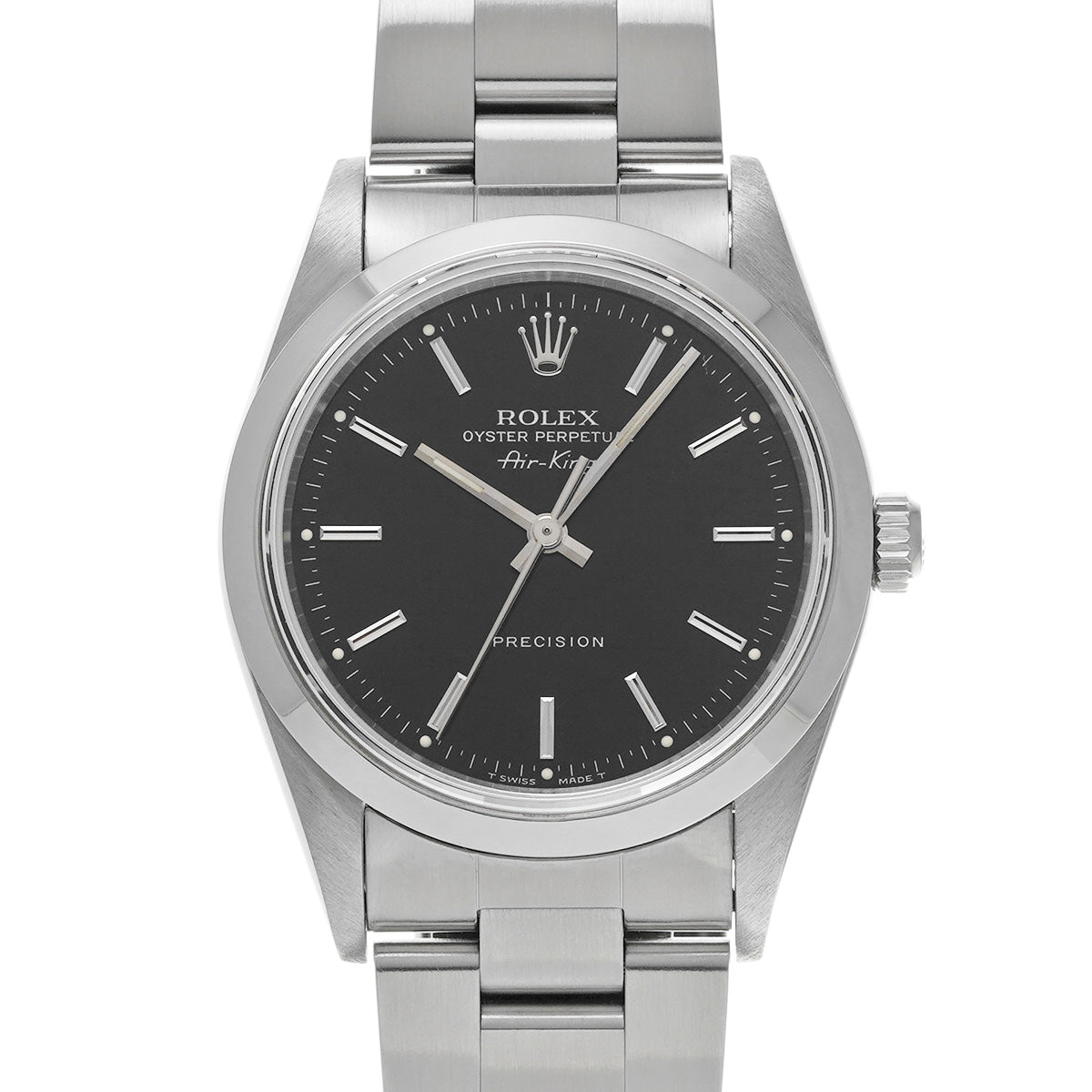 Air-King 14000 S (made around 1994) Black ROLEX Men's [Pre-owned].