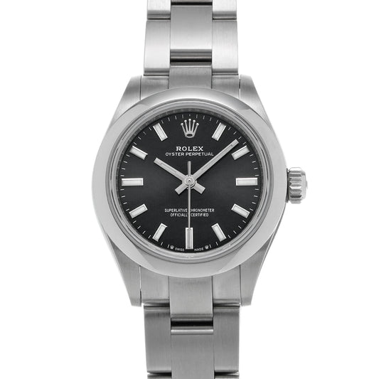 Oyster Perpetual 28 276200 Random Serial Black ROLEX Ladies [New]