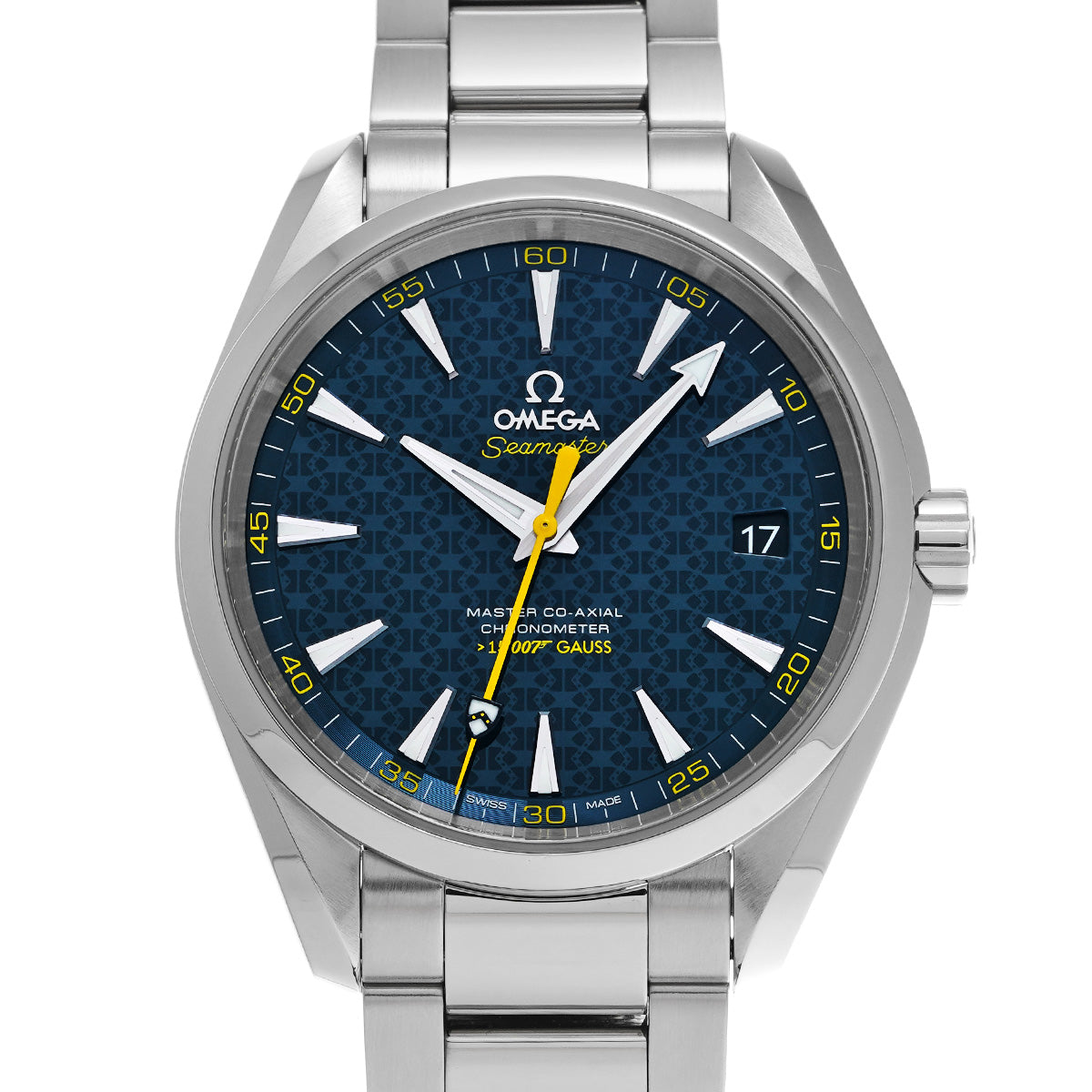 Seamaster Aqua Terra Master Co-Axial James Bond 007 231.10.42.21.03.004 Blue OMEGA Men's [pre-owned]