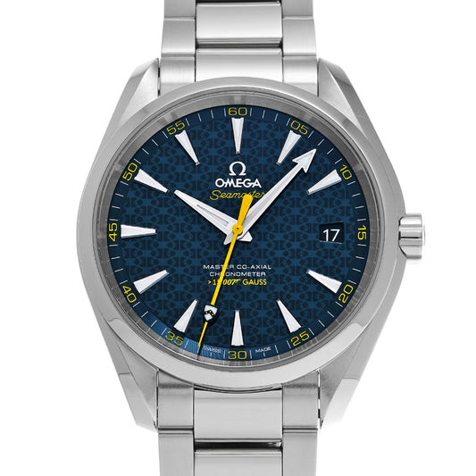 Seamaster Aqua Terra Master Co-Axial James Bond 007 231.10.42.21.03.004 Blue OMEGA Men's [pre-owned]
