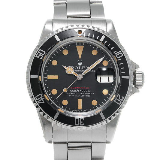 Red Submariner Date 1680 32nd (manufactured circa 1972) Black ROLEX Men's [Pre-Owned].