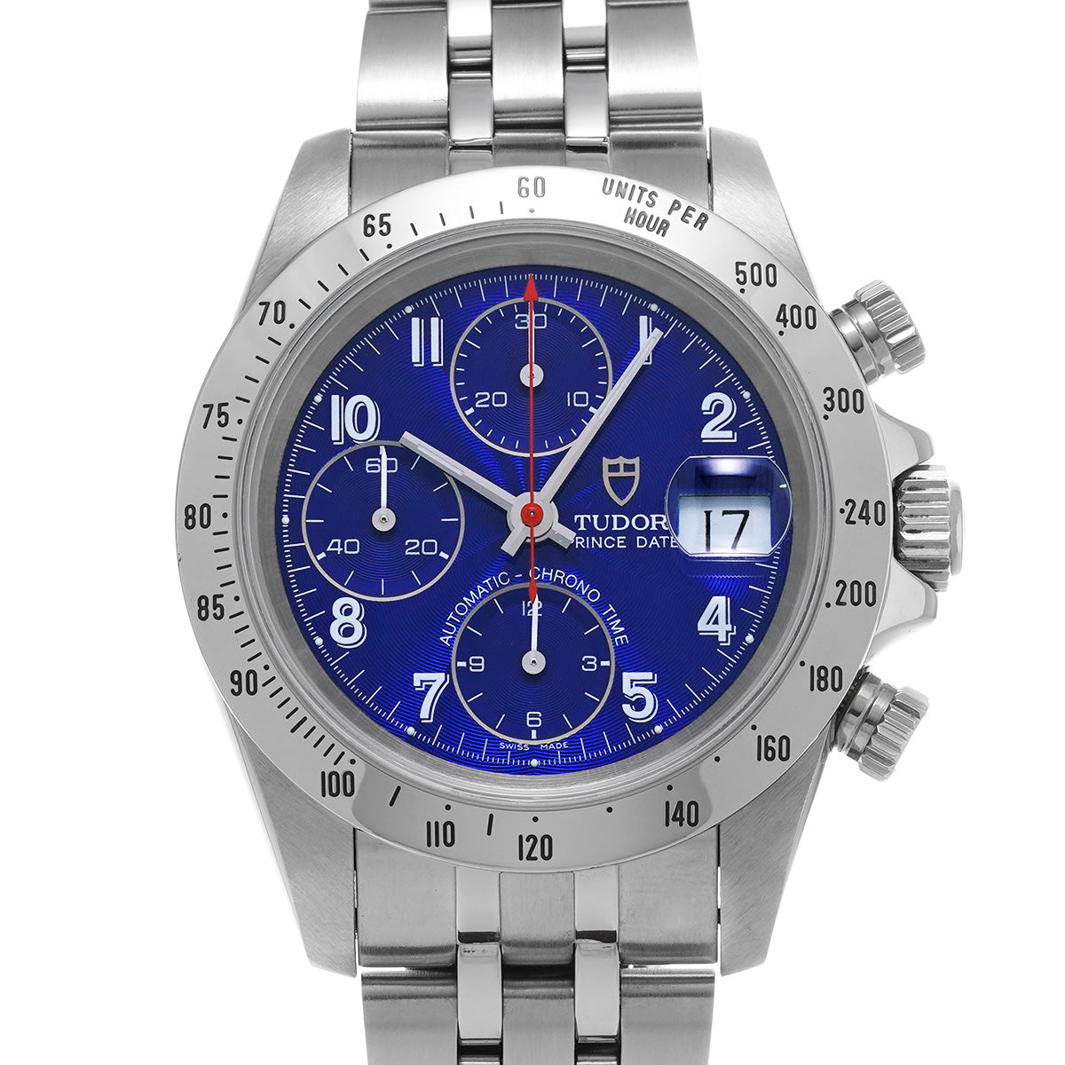 Chronotime 79280 H15 (manufactured circa 2000) Blue TUDOR Men's [Pre-Owned].