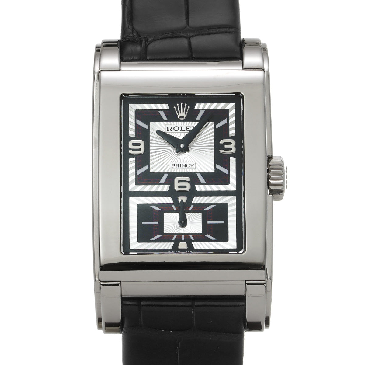 Cellini Prince 5443/9 D (manufactured circa 2005) Silver ROLEX Men's [Pre-owned].