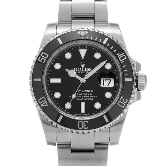 Submariner Date 116610LN Random Serial Black ROLEX Men's [Pre-Owned].