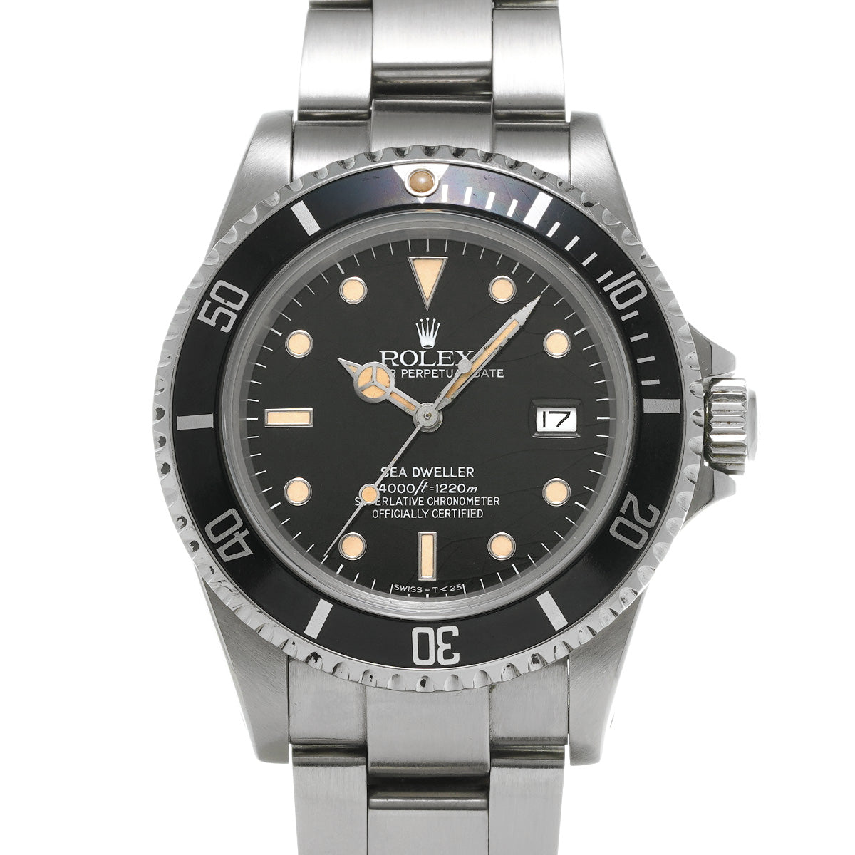 Sea-Dweller 16660 84s (manufactured circa 1984) Black ROLEX Men's [Pre-Owned].