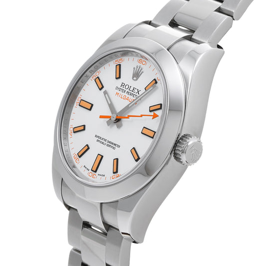 Milgauss 116400 V (manufactured around 2008) White ROLEX Men's [Pre-Owned].