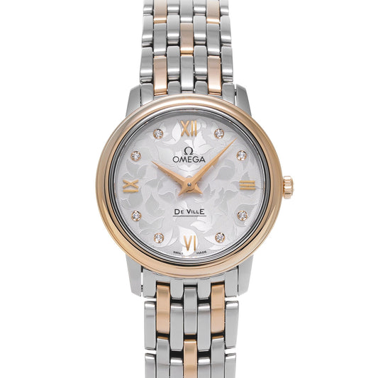 De Ville Prestige Butterfly 424.20.27.60.52.002 Silver/Diamond OMEGA Ladies [New]