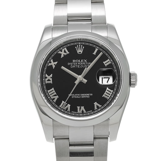 DATE JUST 116200 Random Serial Black ROLEX Men's [Pre-owned].