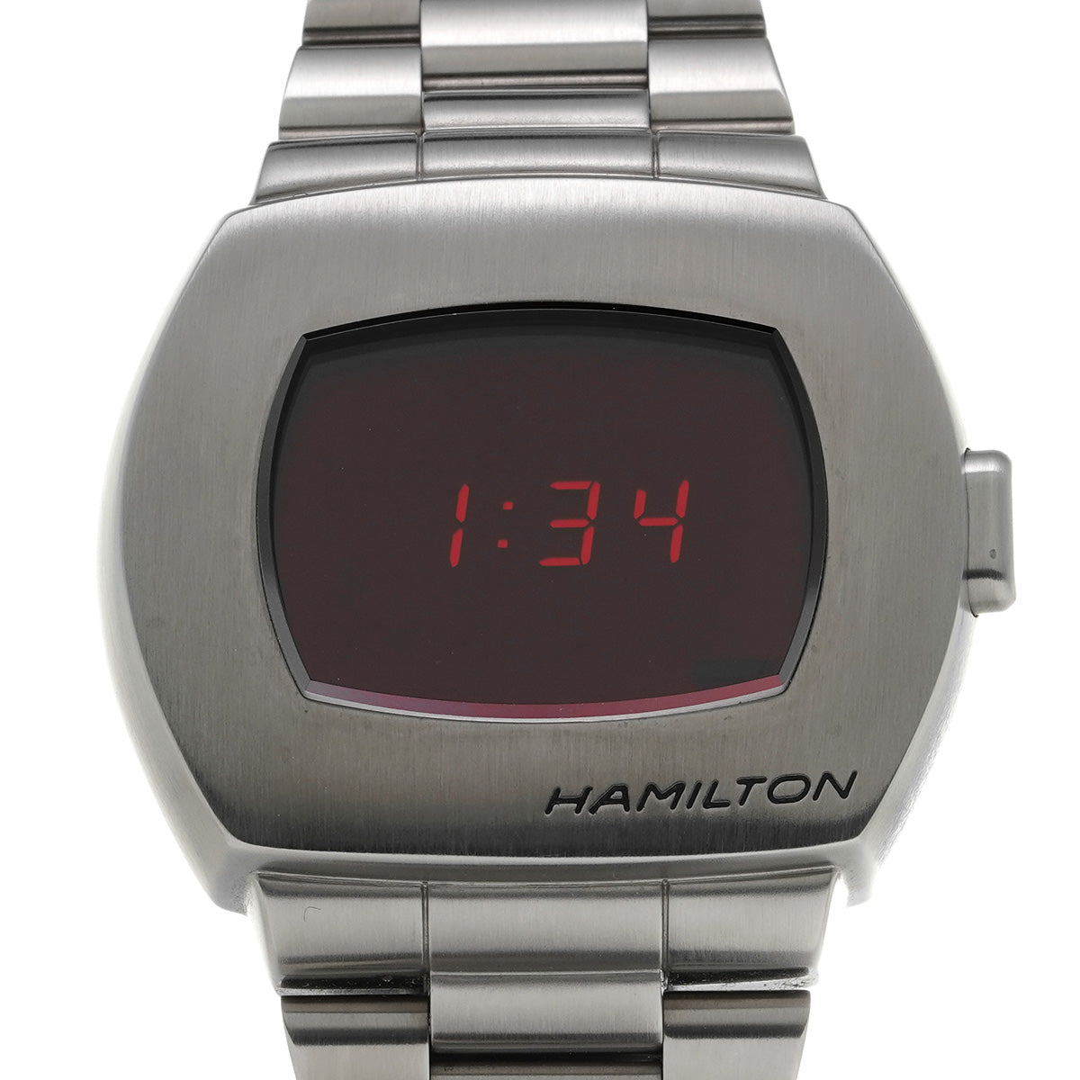 American Classic PSR Digital Quartz H52414130 Black HAMILTON Men's [Pre-Owned].