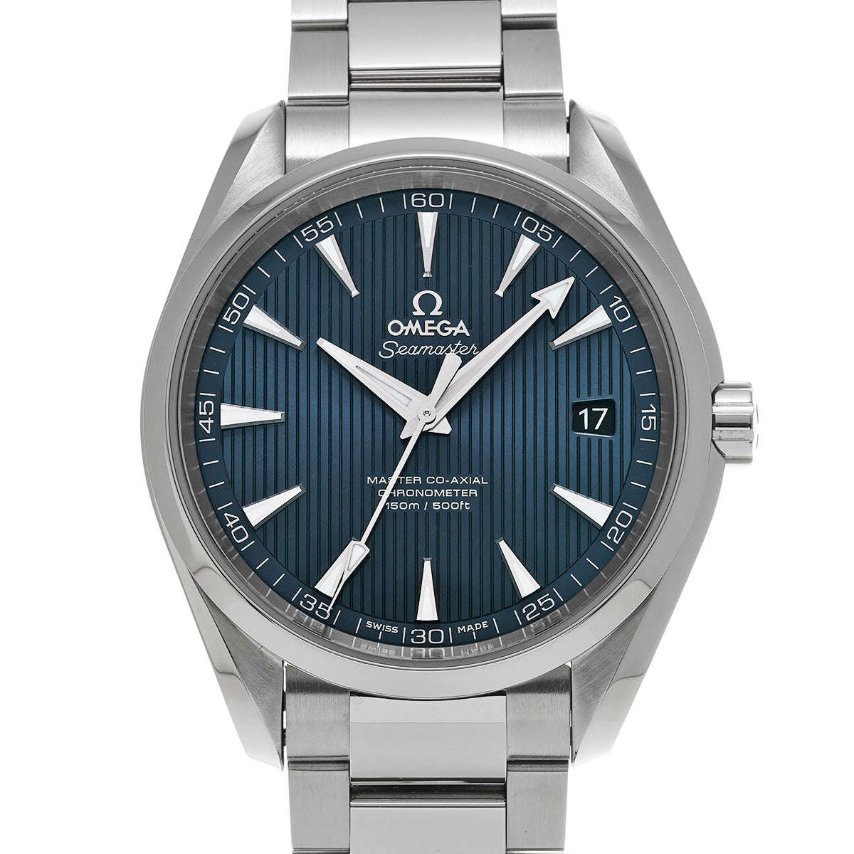 Seamaster Aqua Terra Master Co-Axial 231.10.42.21.03.003 Blue OMEGA Men's [Pre-Owned].
