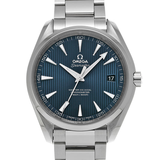 Seamaster Aqua Terra Master Co-Axial 231.10.42.21.03.003 Blue OMEGA Men's [Pre-Owned].