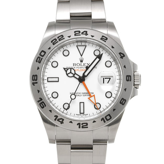 216570 Explorer II G (manufactured circa 2012) White ROLEX Men's [Pre-Owned].