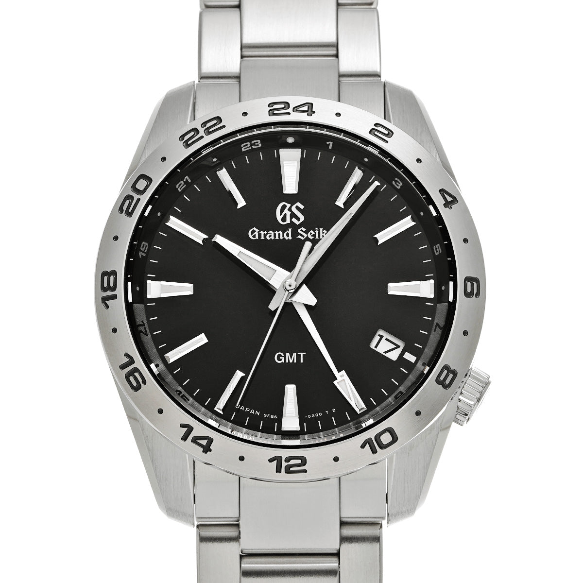 Sport Collection Quartz GMT SBGN027 Black Grand Seiko Men's [Pre-Owned].
