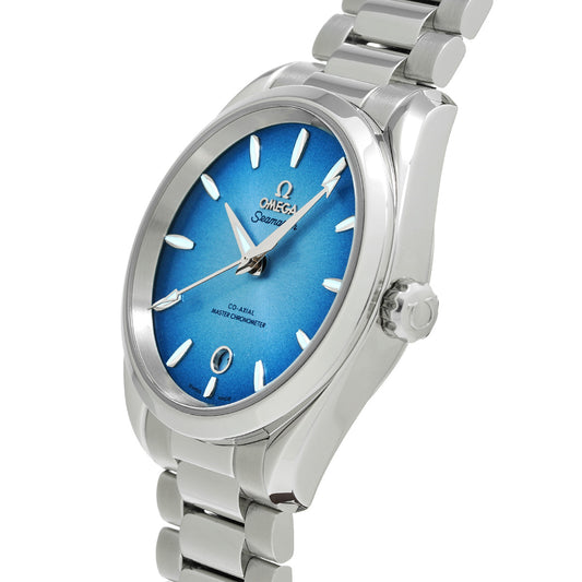 Seamaster Aqua Terra Co-Axial Master Chronometer 220.10.38.20.03.004 Blue OMEGA Mens [Pre-owned]