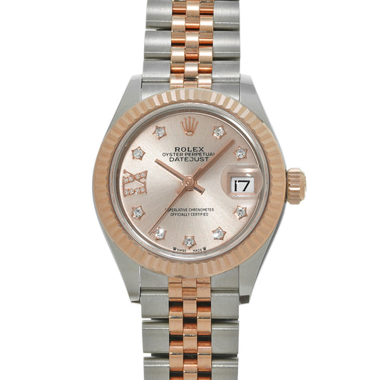 Datejust Lady 28 279171G Random Serial Pink/Star Diamond ROLEX Ladies [Pre-Owned].