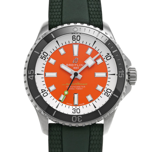 Super Ocean Automatic 42 Kelly Slater Limited Edition Limited to 1000 pieces A173751A1O1S1 Orange BREITLING Men's [Pre-Owned].