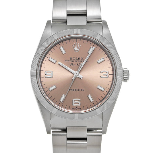 Air-King 14010 A (manufactured circa 1999) Pink ROLEX Men's [Pre-owned].