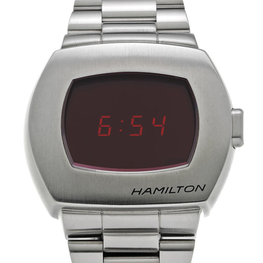 American Classic PSR Digital Quartz H52414130 Black HAMILTON Men's [Pre-Owned].