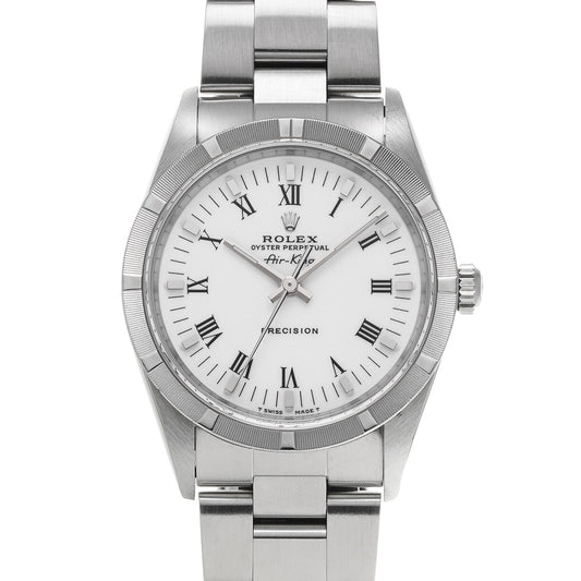 Air-King 14010 U (manufactured circa 1997) White ROLEX Men's [Pre-owned].