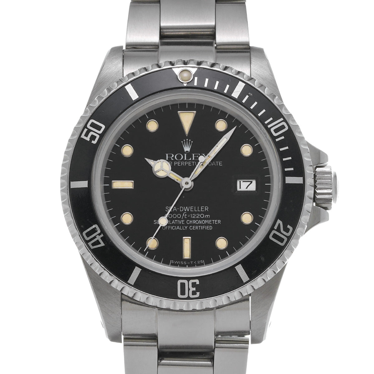 Sea-Dweller 16660 93s (manufactured circa 1985) Black ROLEX Men's [Pre-Owned].