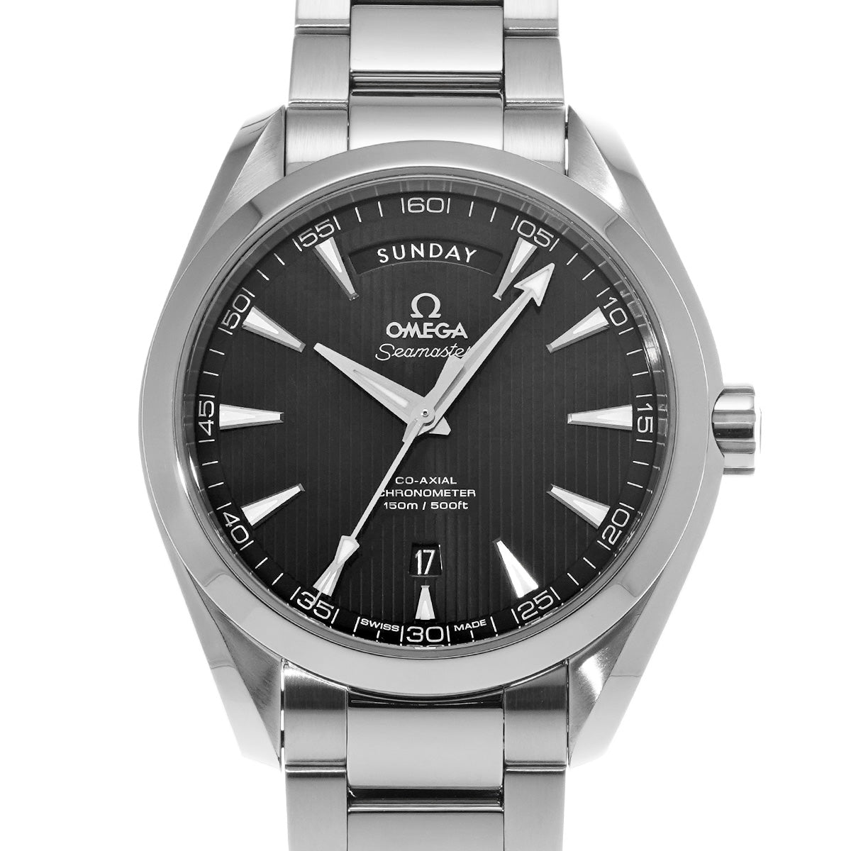Seamaster Aqua Terra Co-Axial Day Date 231.10.42.22.01.001 Black OMEGA Men's [Pre-Owned].