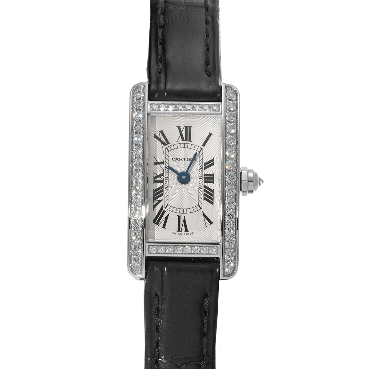 Tank American Mini WB710015 Silver CARTIER Ladies [Pre-Owned].