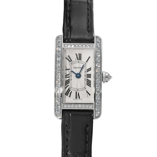 Tank American Mini WB710015 Silver CARTIER Ladies [Pre-Owned].
