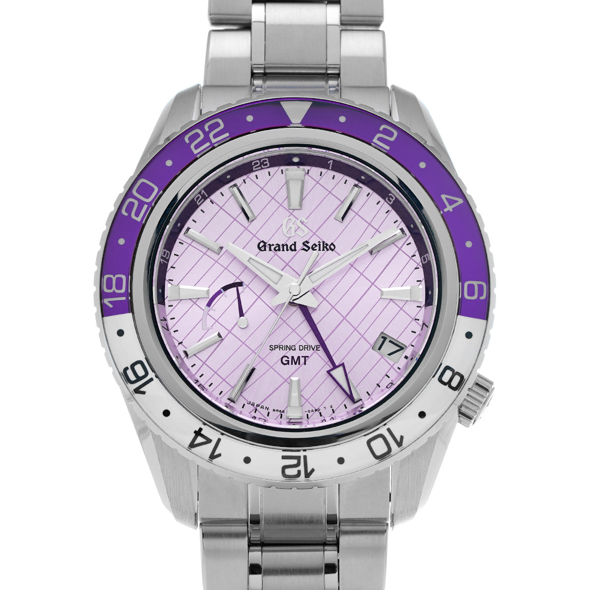 Sport Collection Spring Drive GMT SBGE313 Purple Grand Seiko Men's [New]