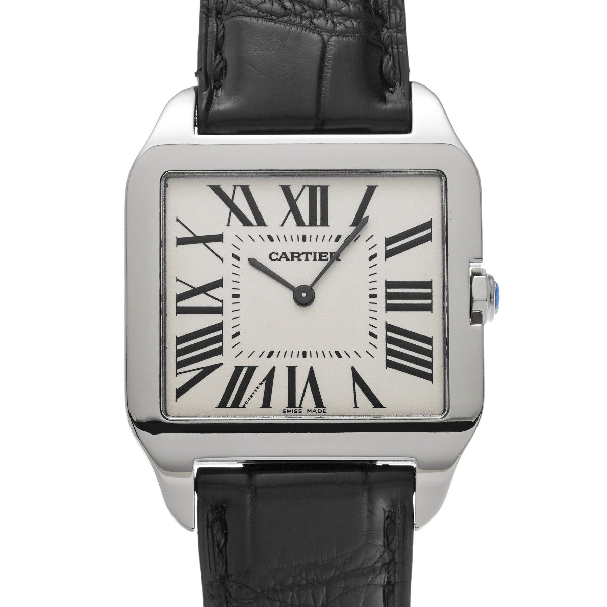 Santos Dumont LM W2007051 Silver CARTIER Men's [Pre-owned]