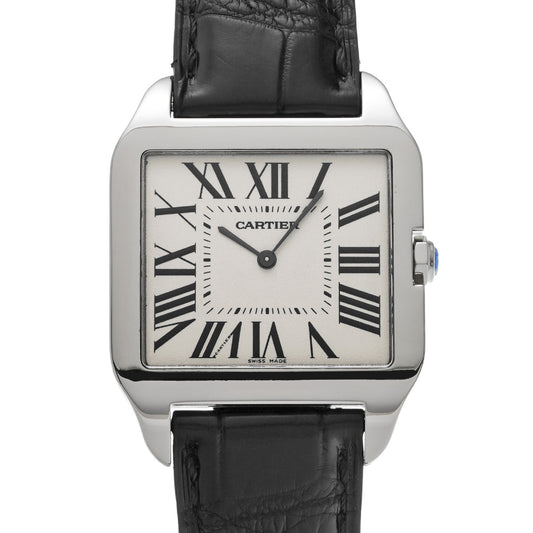 Santos Dumont LM W2007051 Silver CARTIER Men's [Pre-owned]