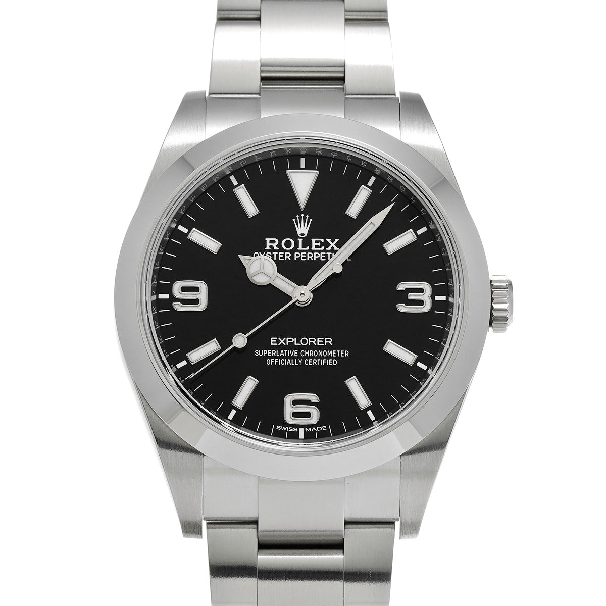 Explorer 214270 Random Serial Black ROLEX Men's [Pre-owned].