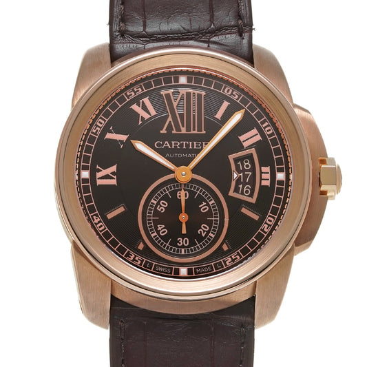 Calibre de Cartier W7100007 Brown CARTIER Men's [Pre-Owned].